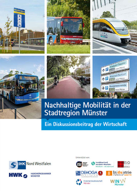 Cover Broschüre Nachhaltige Mobilität in der Stadt Münster