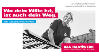 Wertschätzung GE_Dachdeckerin Kardell_Bannermotiv