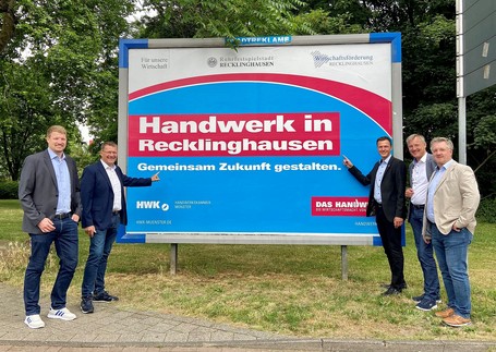 Gruppenbild Wirtschaft im Fokus – Handwerk in Recklinghausen