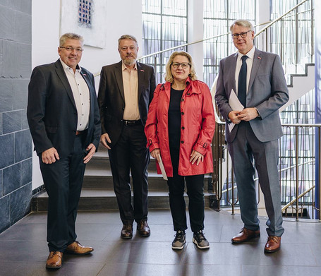 Bundesministerin Svenja Schulze zu Besuch im Kammerbezirk der HWK Münster