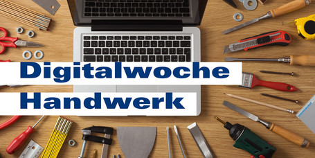 Banner HWK-Digitalwoche vom 25. bis 27. Oktober 2022