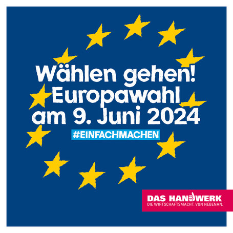 Instagram-Motiv zur Europawahl